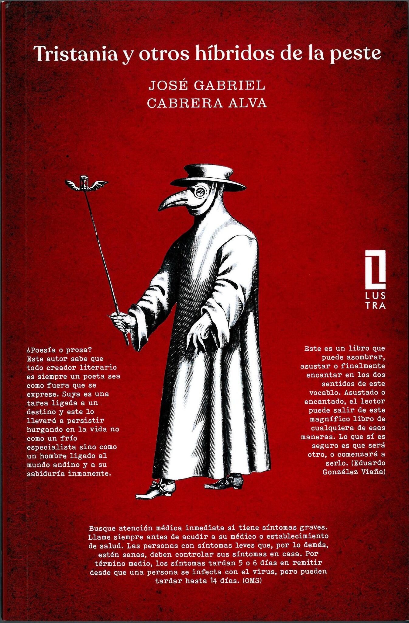 Portada de “Tristania y otros híbridos de la peste” (Foto: Lustra)