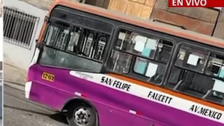 Ataque a bus en SMP: gremio de transportistas anuncia un paro de 48 horas tras el atentado