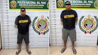 Detienen a dos sospechosos por homicidio a prestamista en Carabayllo
