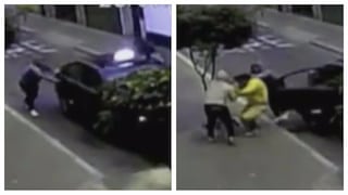 La Victoria: Cámaras de seguridad captan violento asalto a deportistas (VIDEO)
