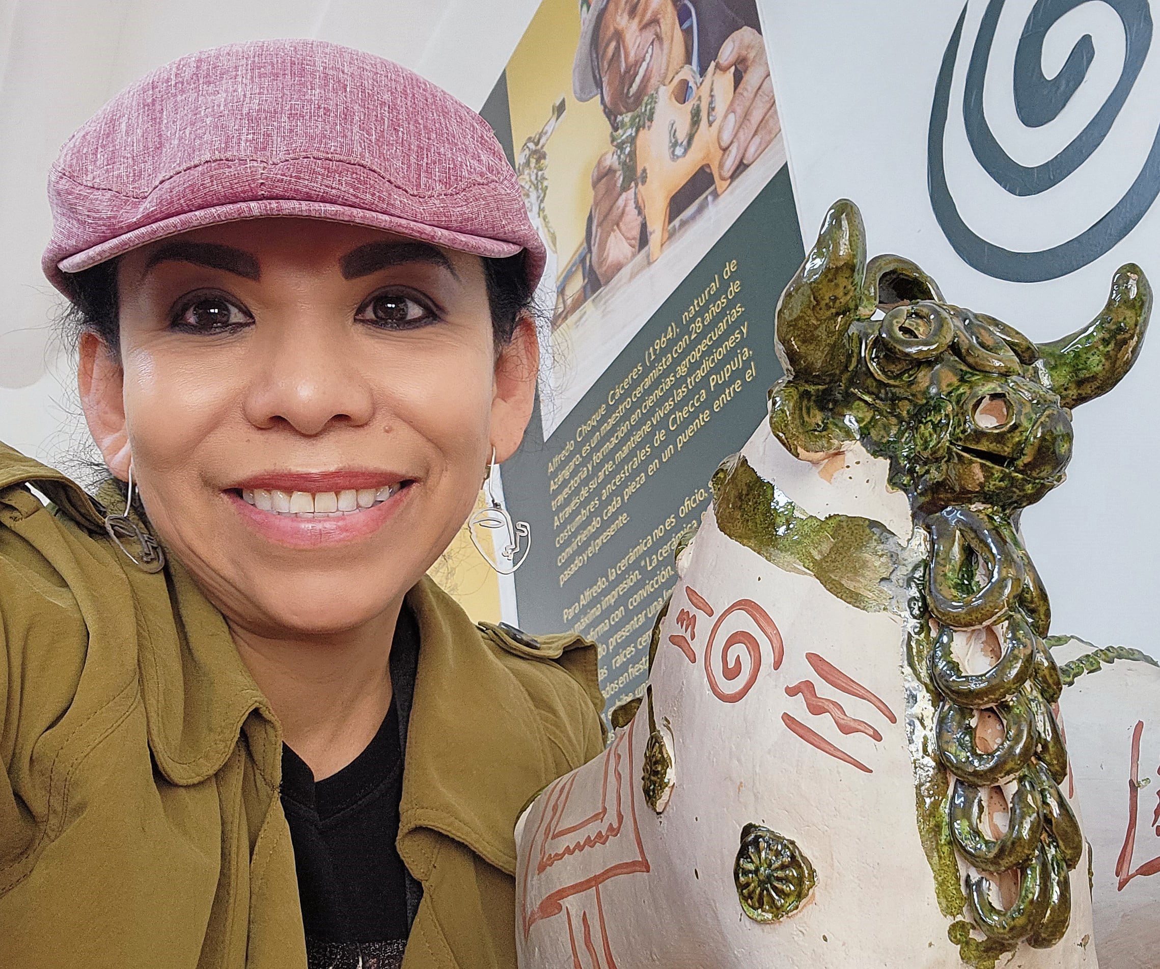 Elizabeth Pilar Uribe Soto, gestora cultural estará en Arequipa. Foto: Cortesía.