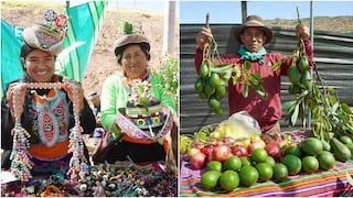 El sabor del queso huancasanquino y el arte del tejido brillan en la feria “Corpus Christi 2026”