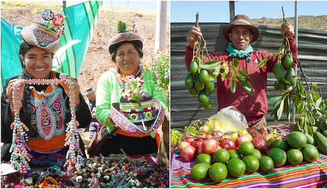 El sabor del queso huancasanquino y el arte del tejido brillan en la feria “Corpus Christi 2026”