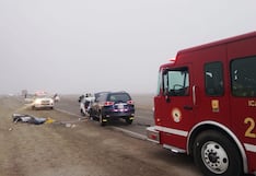 Ica: cinco fallecidos deja violenta colisión entre camioneta y station wagon en Ocucaje