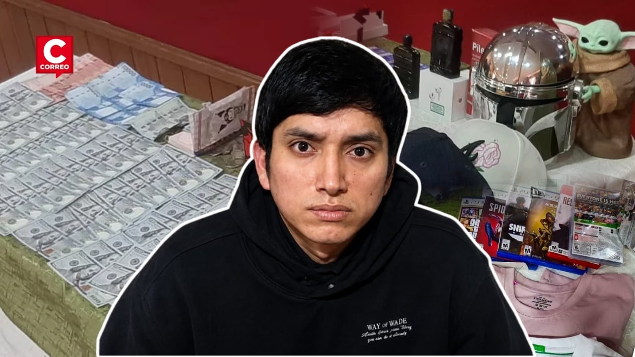 Jhonsson Pulpo: estos son los curiosos objetos que la Policía incautó durante su captura en Bolivia. Composición: Diario Correo.