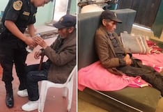 Tacna: Anciano que vivía en la indigencia está una semana en la comisaría de Pocollay