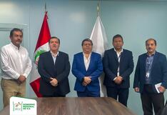 Gobernador Regional de Ica sostuvo reunión con el director de la Autoridad Nacional de Infraestructura