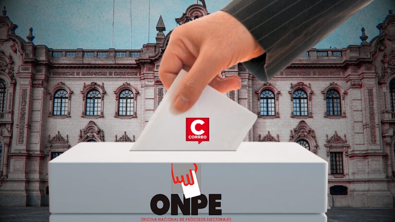 Elecciones 2026: 42,5% de los peruanos votaría en blanco o viciado según encuesta Datum. Composición: Diario Correo.
