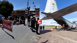 Bolivia activa vuelos humanitarios para evacuar a peruanos varados por bloqueos de carreteras