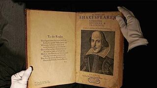 Descubren un ejemplar del "First Folio" de Shakespeare