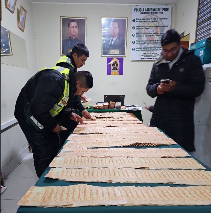 Dinero provendría de actividad ilícita. Foto/Difusión.