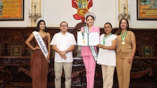 Ica reconoce como Huésped Ilustre a Miss Mesoamérica Internacional 2026, Natalia Calmell del Solar