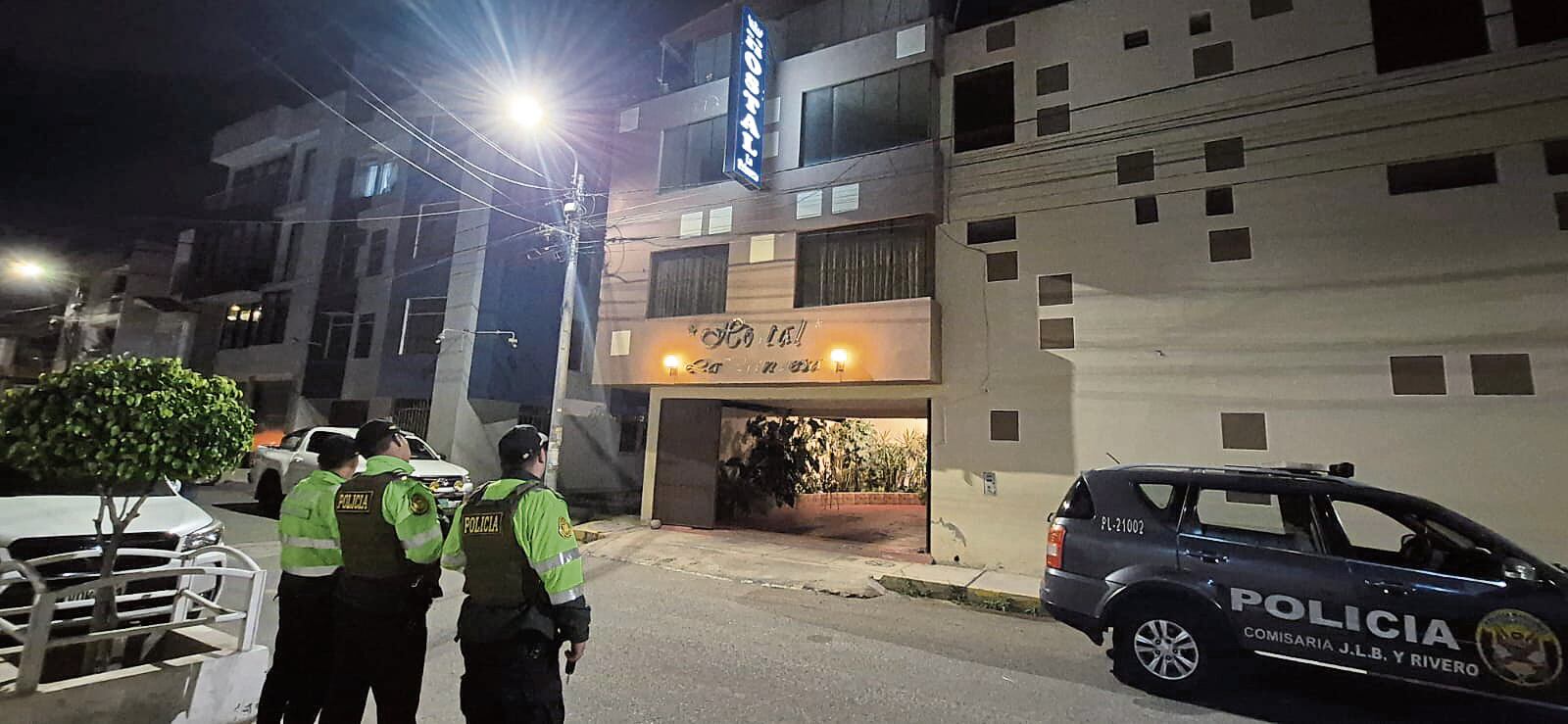 Fue capturado en hotel de José Luis Bustamante y Rivero con la adolescente. Foto: GEC.