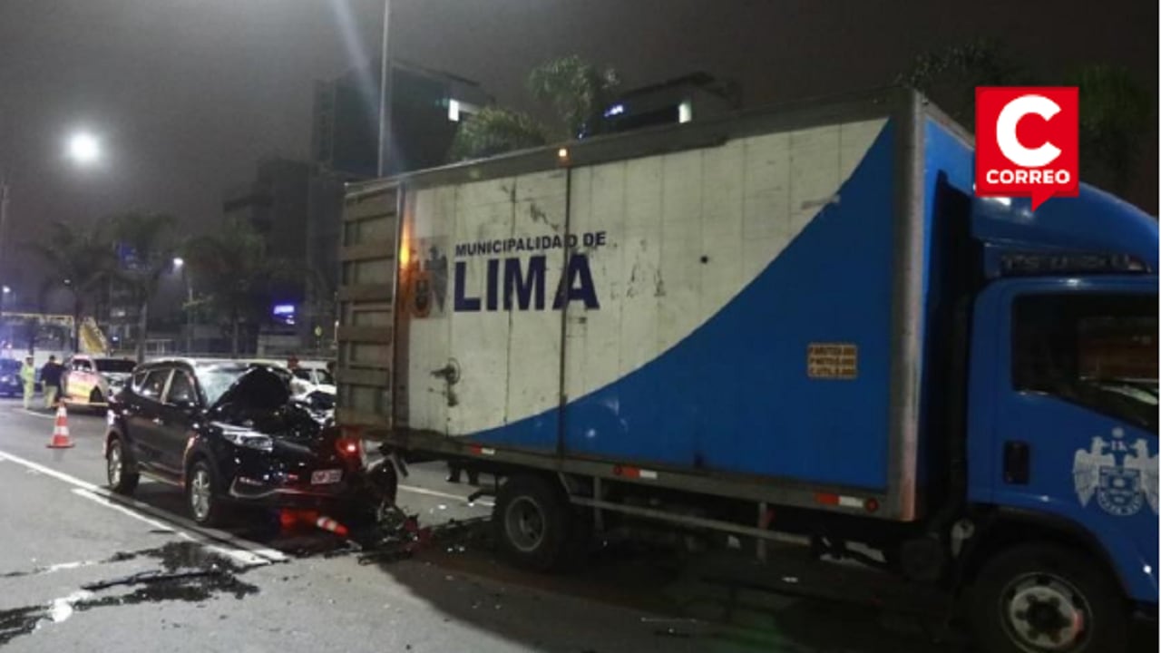 Lamentable accidente. (Fotos: César Grados/@photo.gec)