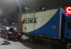 Accidente en Javier Prado deja un muerto: camioneta atropella a trabajadores en San Borja