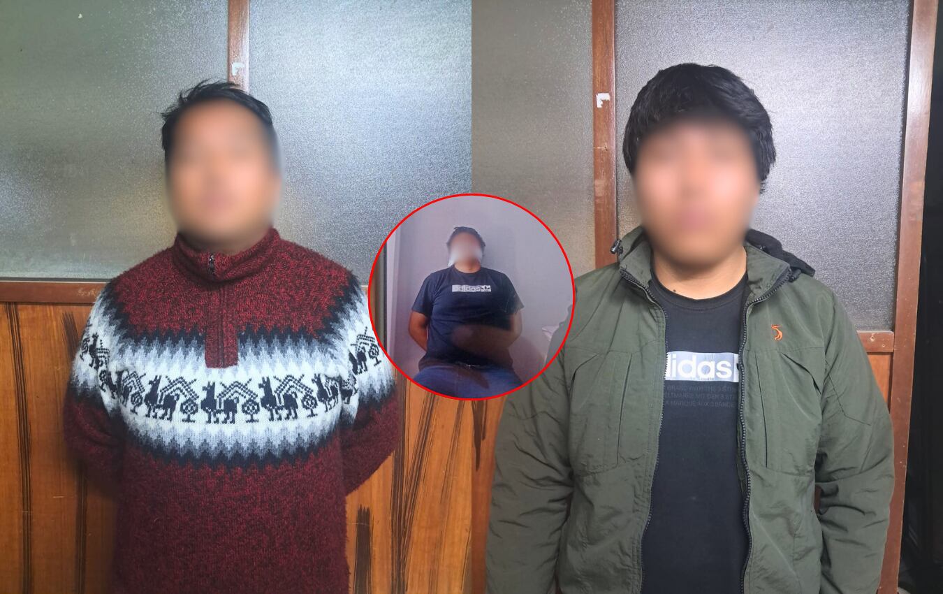 Cae banda "Los Falsos del Secuestro" en José Luis Bustamante y Rivero, en Arequipa. Foto: PNP.