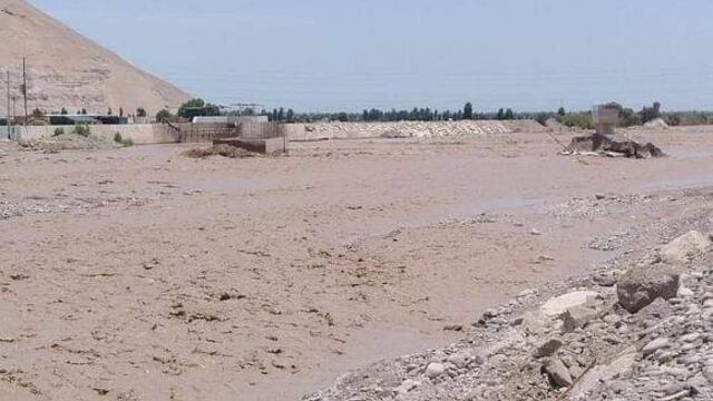 Identifican 8 puntos de riesgo en el río Tambo por incremento de caudal