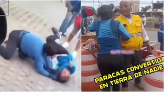Pisco: pelea entre dos mujeres alarma a turistas en pleno centro de Paracas