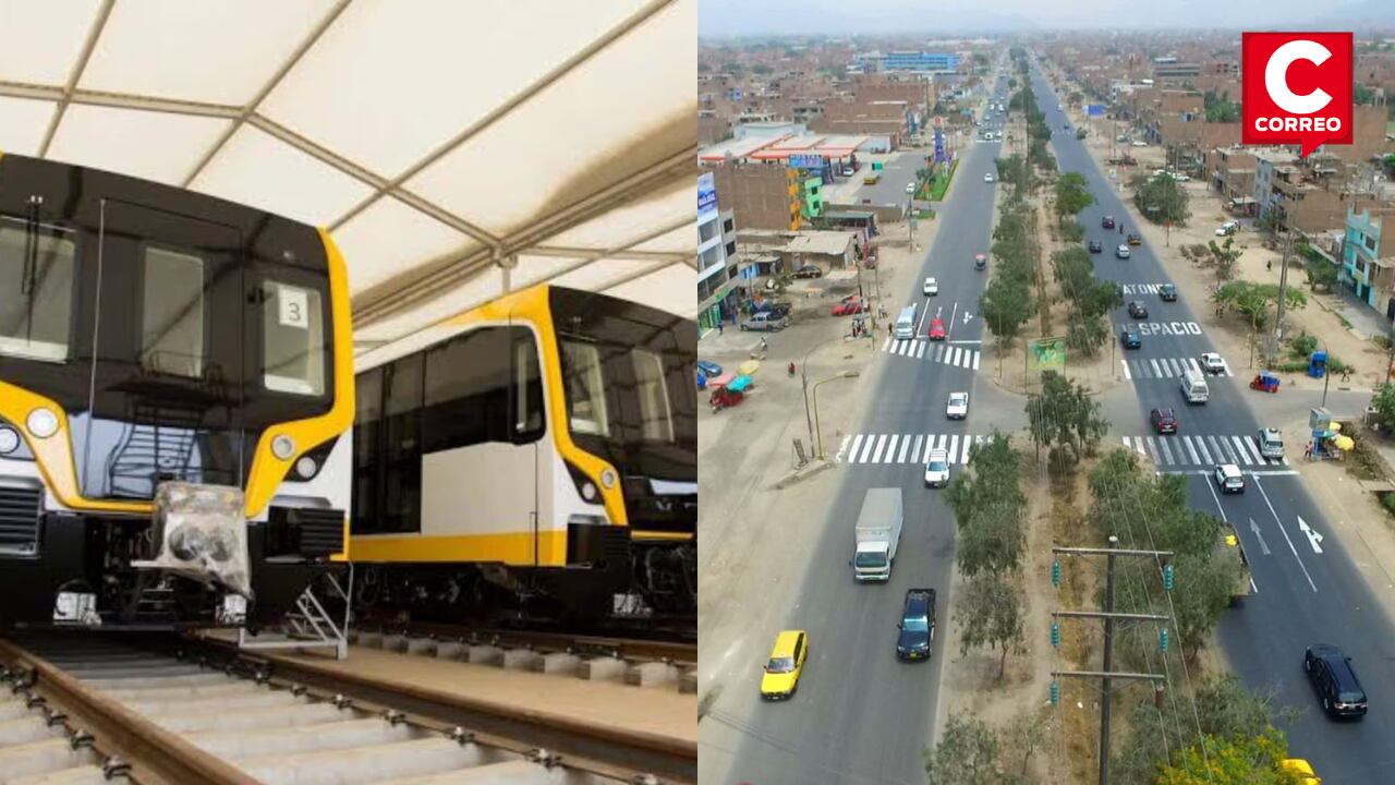 Línea 3 del Metro de Lima.