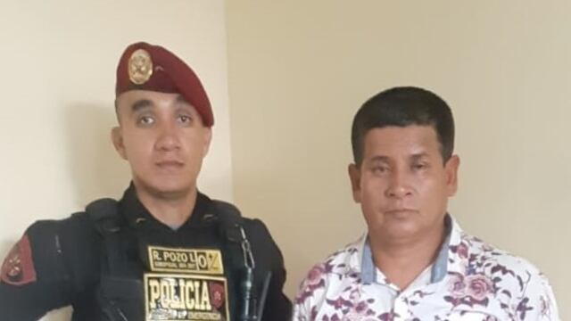 Capturan a cabecilla de la banda criminal ‘Los Cagaleches de Virú’ en Loreto
