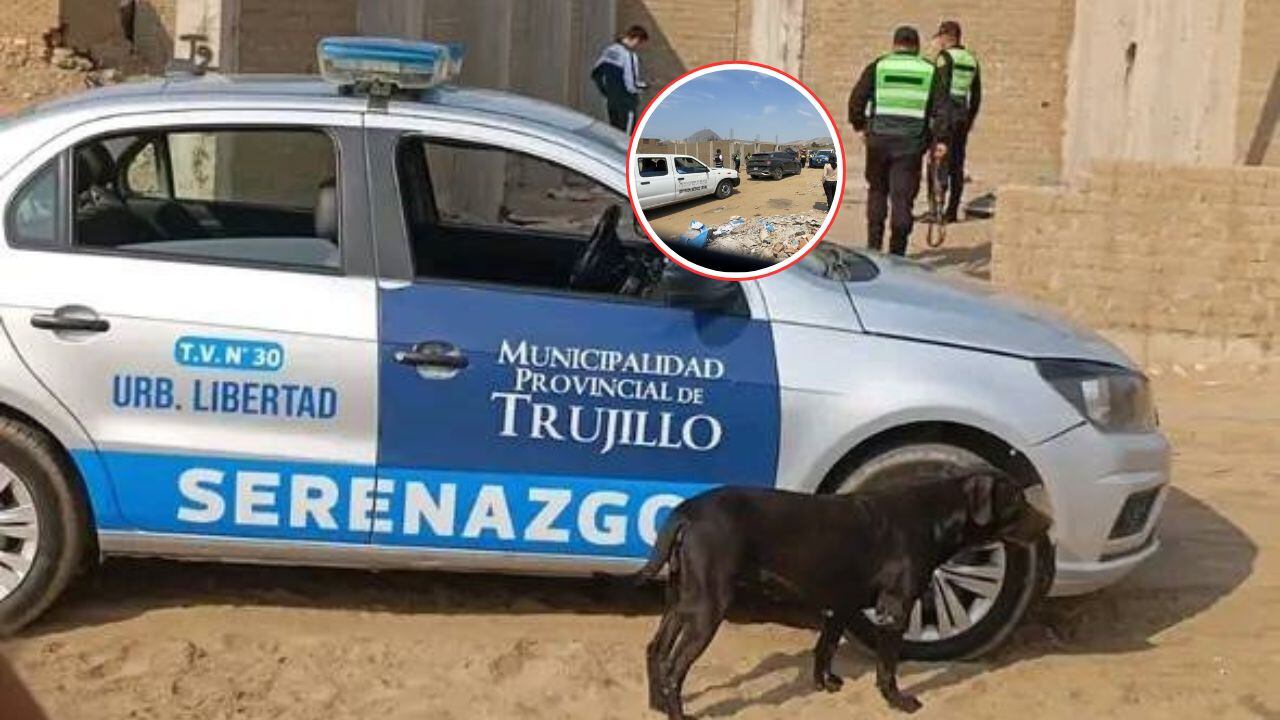 El cadáver fue encontrado en un terreno del Barrio 7 del distrito de Alto Trujillo.