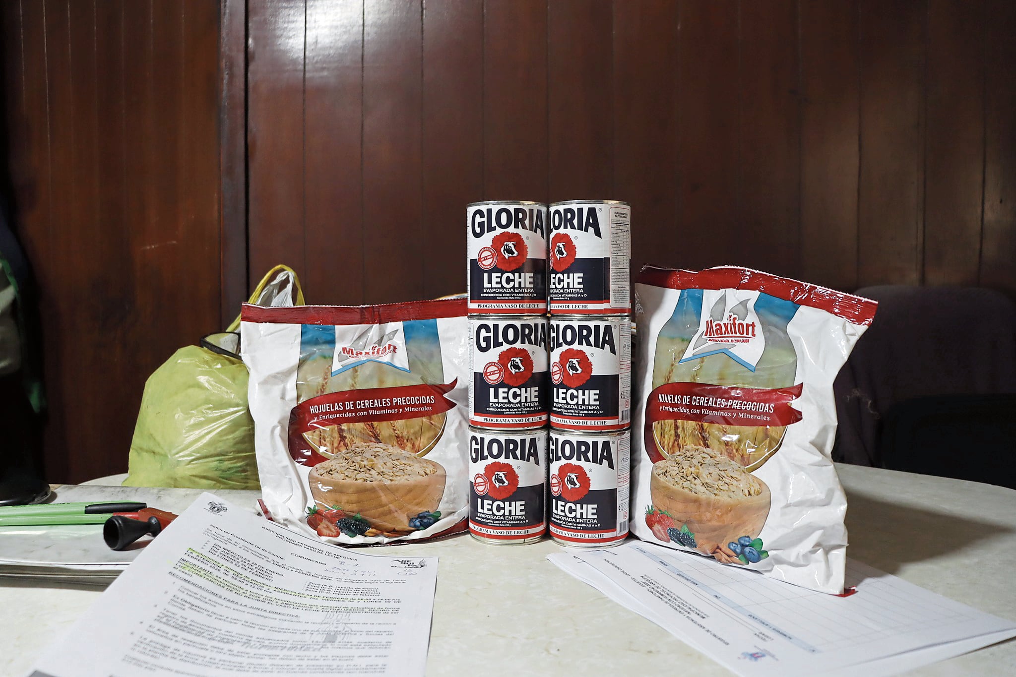 Programa Vaso de Leche con irregularidades. Foto: GEC Archivo.