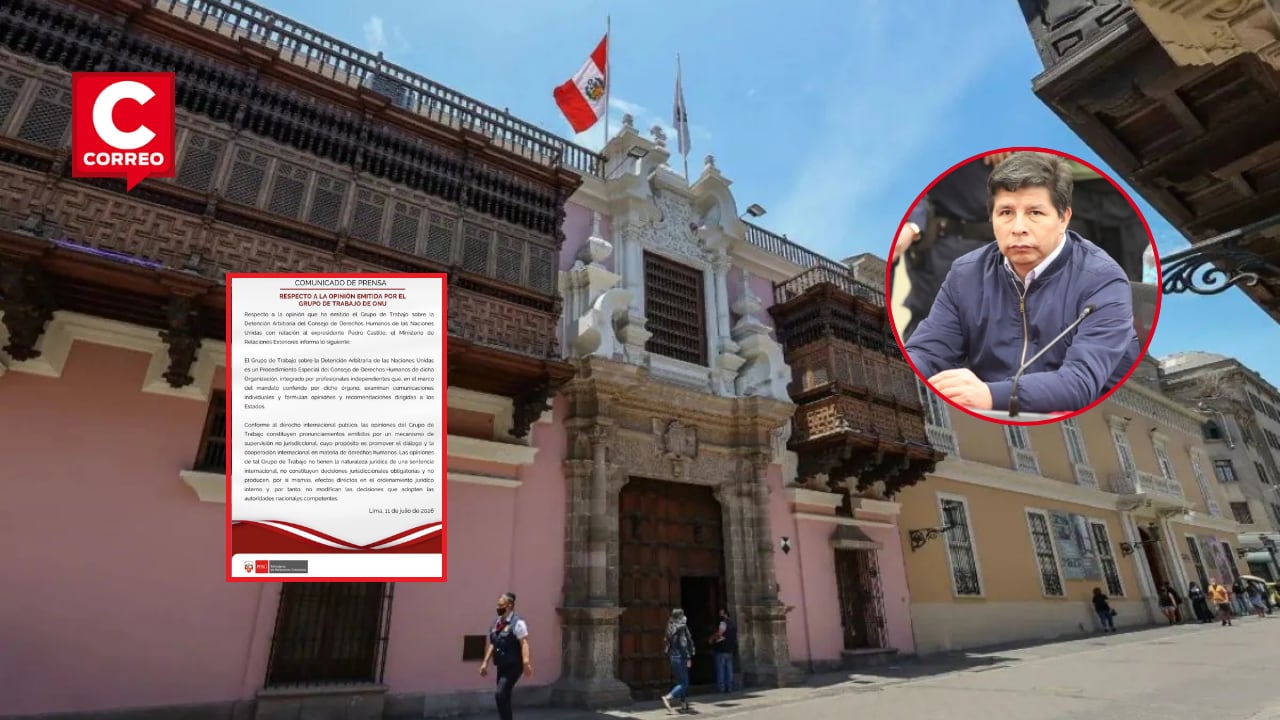Cancillería reafirma que decisiones sobre Pedro Castillo competen a autoridades nacionales.