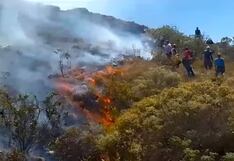 Piura: Incendio forestal deja un muerto en Yamango
