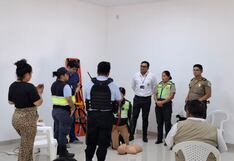 Piura: Capacitan a serenos en primeros auxilios para atención a personas heridas