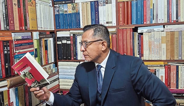 Víctor Condori, historiador arequipeño e investigador. Foto: Cortesía.