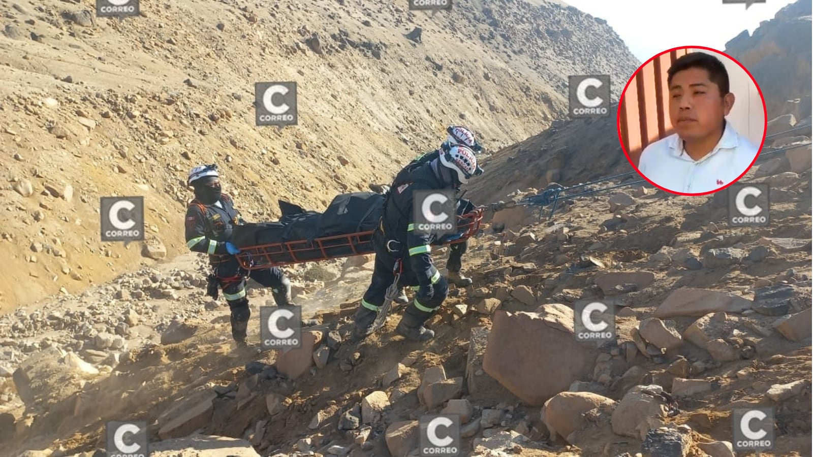 Prisión preventiva para mecánico por la muerte de joven motociclista, que fue hallado en Islay. Foto: GEC.