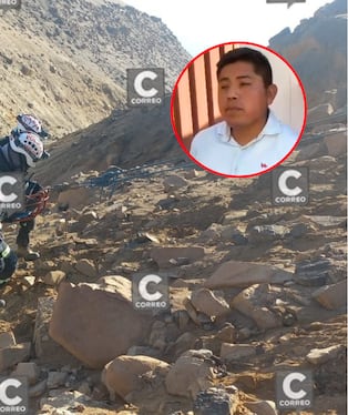 Prisión preventiva para mecánico por la muerte de joven motociclista, que fue hallado en Islay. Foto: GEC.