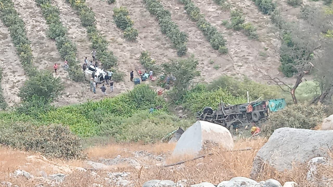 Copiloto quedó gravemente herido tras el accidente registrado en el distrito de Moro.