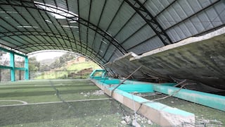 Detectan perjuicio de 823 mil por campo deportivo inutilizable en Choras, en Huánuco