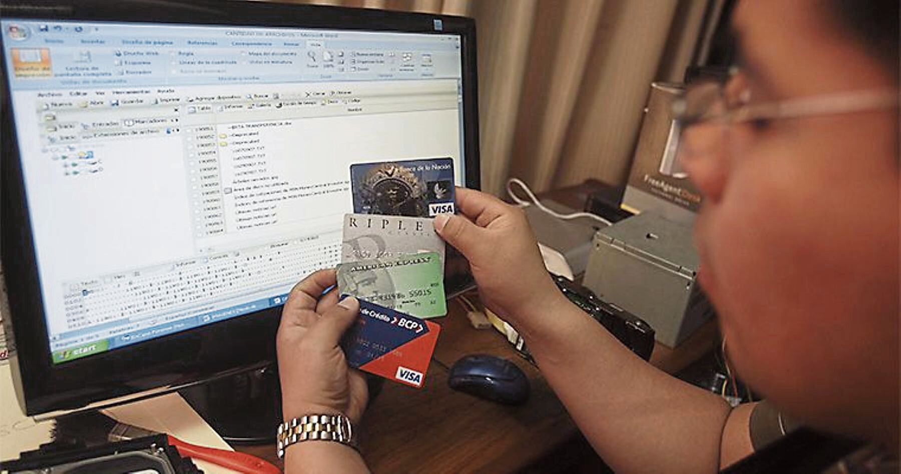 Estafa por Internet con el cuento de la inversión. Foto: GEC.