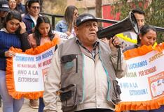 La Libertad: Pobladores de Parcoy se sumaron a marcha contra violencia