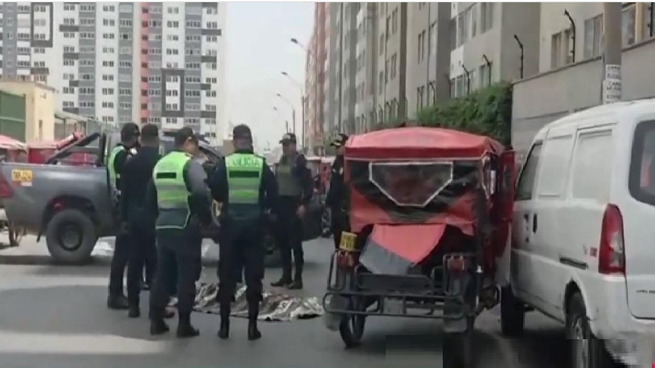 El hecho ocurrió cerca del cruce de la avenida Gonzales Prada con la calle Puerta 3. (Foto: Captura América Noticias)