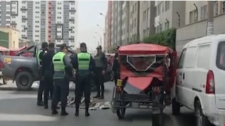 Comas: Policía abate a presunto delincuente durante intervención