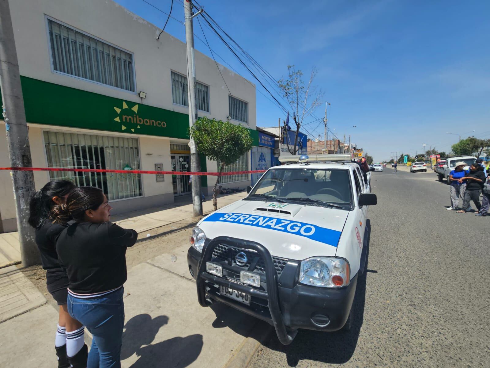 Policía de Arequipa investiga crimen en La Joya. (Foto: Yorch Huamaní)