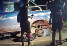 Satipo: Conductor muere aplastado por su propia camioneta