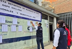 Piura: ODPE Sullana publica lista definitiva de miembros de mesa