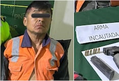 Ica: detienen a sujeto armado con motocicleta robada y con amplio prontuario