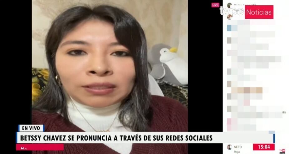 Betssy Chávez se despide desde redes sociales