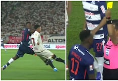 Roja a Luis Advíncula a los 50 segundos: VAR lo perdonó en el clásico