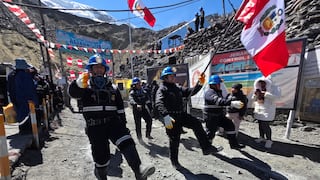 Puno: Mineros de Lunar de Oro y Rinconada desfilan a más de 5,000 m.s.n.m.