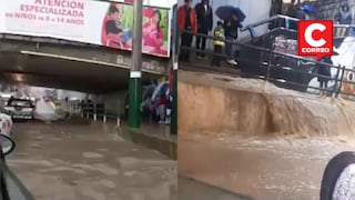 Se necesitan S/650 millones para cambiar el drenaje pluvial solo en el centro de Huancayo
