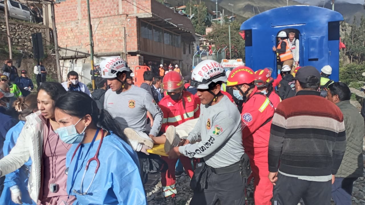 (Fotos: Bomberos Cusco)