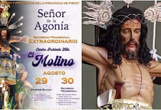 Pisco: El Señor de La Agonía llegará extraordinariamente al sector de Alto El Molino
