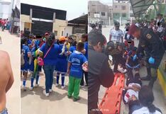 Lambayeque: abejas atacan a escolares en juego de olimpiadas