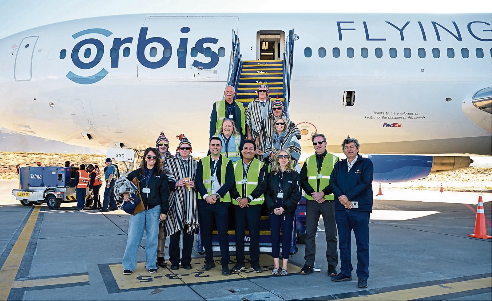 Llegó a Arequipa el Hospital Ocular Volador de Orbis para realizar operaciones (Foto: Difusión)